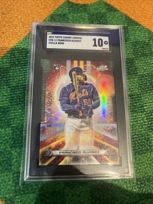 2023 Topps Cosmic Chrome - Stellanova Francisco Alvarez #STN SGC 10