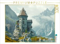 Calvendo Puzzle Stone House | 1000 Pieces, Finished Size 25.2 × 18.9 In (64 × 48