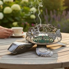 Räucherschale für Mückenspirale Schildkrö...
