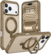 Temdan Designed Case for iPhone 17 Pro Max with 360°Rotatable Invisible Magne...