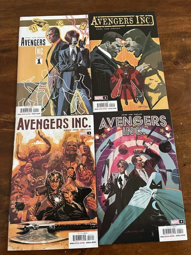 Avengers Inc. #1-4 (Marvel 2023) Covers: Daniel Acuna BRAND NEW