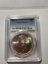 1882-s Morgan Silver Dollar Ms 64 PCGS 