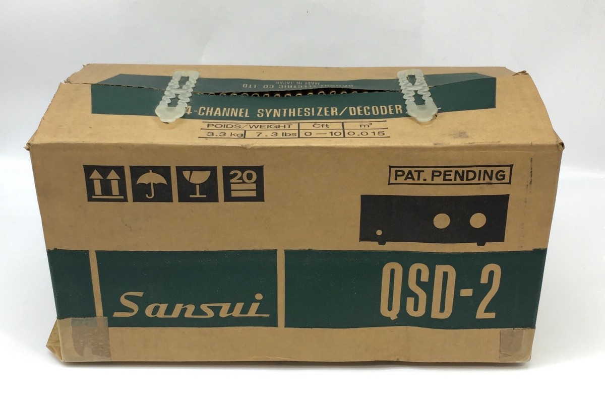 Unused Sansui QSD-2 QS 4 Channel Synthesizer Decoder Vintage