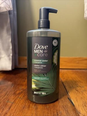 Dove Men+Care Costal Cedar & Bergamot Nourishing Body Wash 26 fl oz Bottle