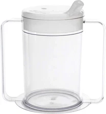 12oz Adult Sippy Cup with Handles - Independence Sip Cups for Adults with Limite