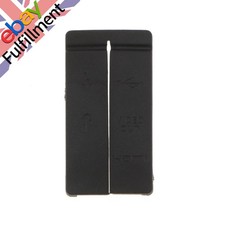 USB HDMI AV Video Out MIC Rubber Door Cover For Canon 50D Black Camera C