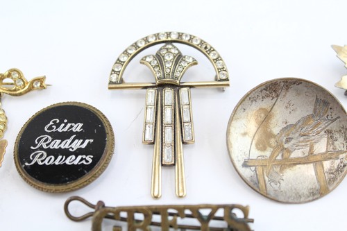 Assorted Pin Badges Lapel Pins Plated Decorative Floral Enamel - Picture 3 of 6