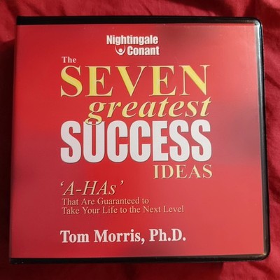 Tom Morris: The Seven Greatest Success Ideas - 6 CD SET - NEW - Nightingale Cona