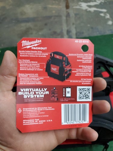 Milwaukee PACKOUT 15" strukturierte Werkzeugtasche - 48-22-8316 - Bild 3 von 10