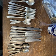 National Silver Co. “Princess Royal” mixed lot  spoon  .22 pieces