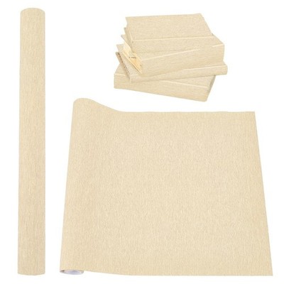 47.25x15.75 Inch Wheat Book Binding Cloth, Bookcover Fabric Surface with Back...