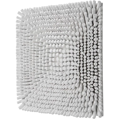 Uttermost 04322 Portside Matte White Wood Wall Panel - Picture 4 of 7