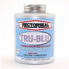 Tru-Blu Pipe Thread Sealant With PTFE, 16-oz. - 31431