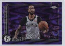 2025-26 Topps Chrome Purple RayWave Refractor /75 D'Angelo Russell #79 01sb