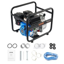 Gasoline Engine Water Pump Gas Powered Transf...