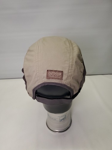 OR Outdoor Research 5 Panel Cap Lightweight Adjustable Hat Beige - Picture 4 of 10