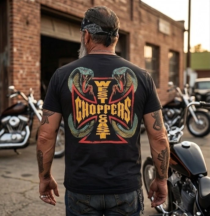 West Coast Choppers T-Shirts for Men for sale | eBay
