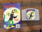 Gex 64 Enter The Gecko Nintendo 64 N64 + Original Manual Authentic Clean