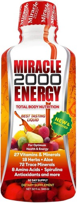 #ad #ad Century Systems Miracle 2000 Energy Total Body Liquid Nutrition 32 Ounces New $39.95