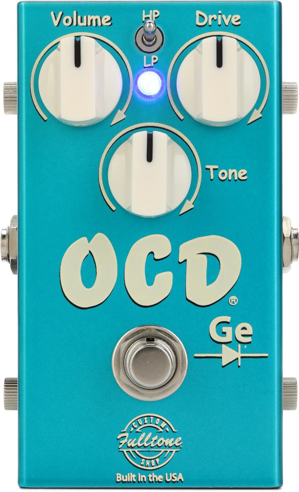 Педаль Fulltone OCD-GE Germanium Obsessive Compulsive Drive