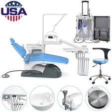 Dental Unit Chair Computer Controlled DC Motor/Portable Mobile Delivery Unit USA