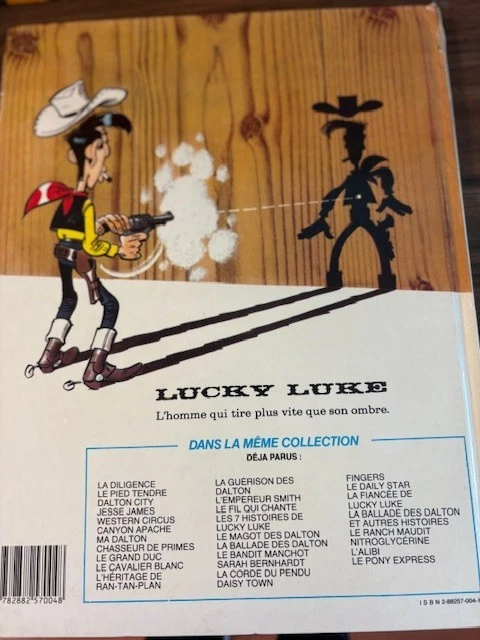 LUCKY LUKE ~ Lot of 10 ~ HC ~ French ~ Illustrated ~ Vintage - Image 3 of 4