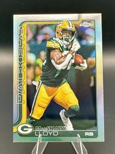 2025 Topps Chrome MarShawn Lloyd Refractor [#114] Green Bay Packers