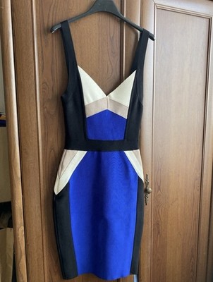 house of cb blue bandage dress Clothing : Bandage Dresses : 'Saffi' Blue Cut Out Bandage Dress