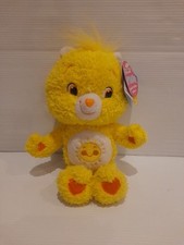 Care Bears "FUNSHINE BEAR" Lil Fluffy 2007 Plush 20cm Jakks Special Ed Free Post