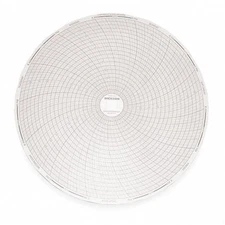 Dickson C414 Chart, 8 In, -50 To +50, 7 Day,Pk60