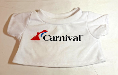 Bear Clothing - White Carnival Cruise Line Shirt - Bear Factory
