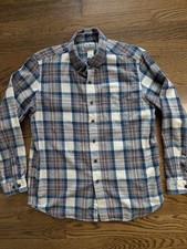 Mens L.L. Bean Flannel button up shirt-medium