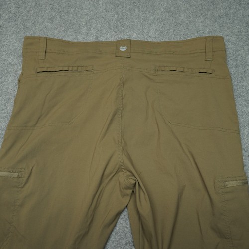 Wrangler Cargo Pockets Pants Men's Size 42x30 Brown Nylon Blend Hiking - Picture 10 of 10