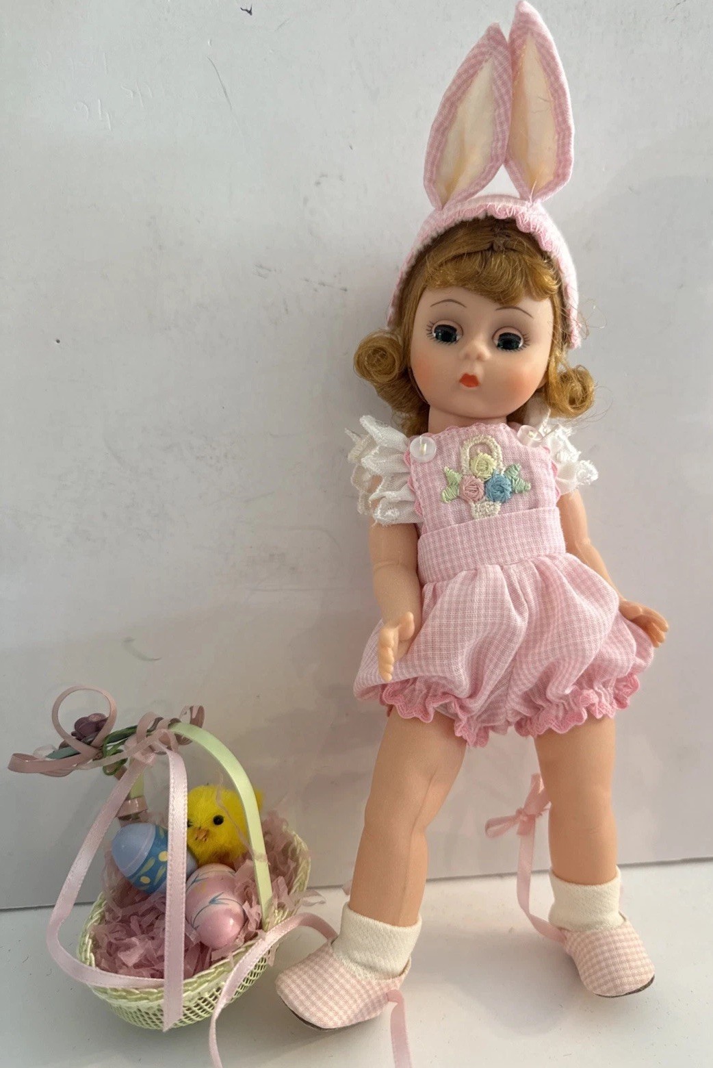 Madame Alexander LE Child at Heart EASTER BUNNY Doll w Basket