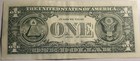 2021  $1 Bill Printing Ink Error. Ink transfer on Washington face most visible. — photo 7