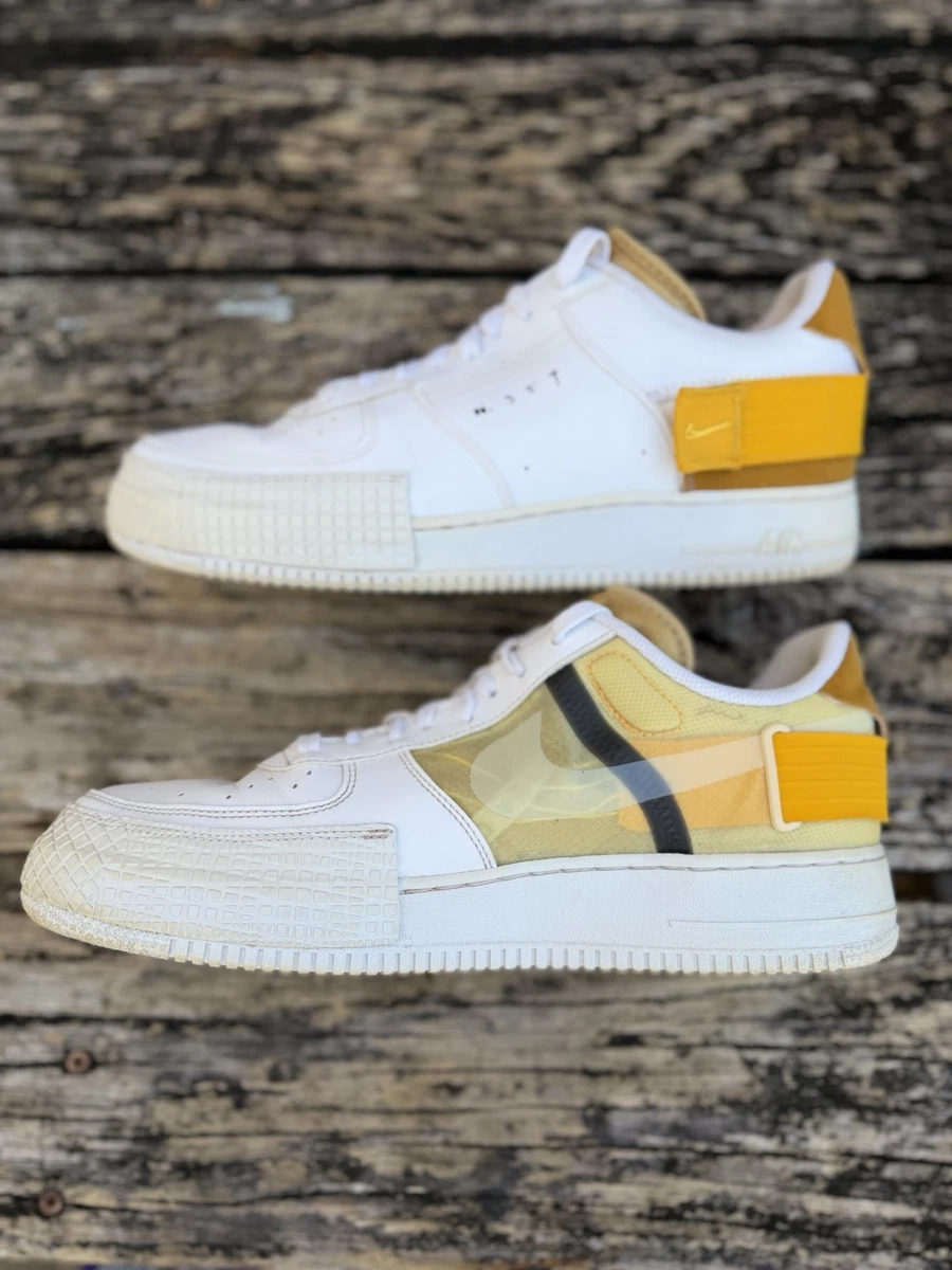NIKE AIR FORCE 1 LOW レア ゴールドセメントモデル Nike Air Force 1 '07 Low University Gold | eBay