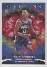 2021-22 Panini Origins Red Jaden Springer #78 Rookie RC 0c6