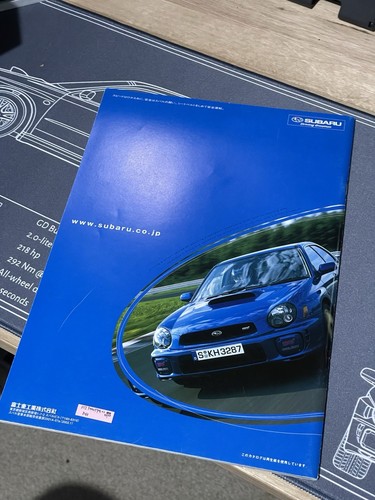 JDM Subaru Impreza WRX & STI Brochure 2000 2001 2002 Bugeye - 43 Pages - Picture 2 of 10
