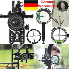 CompoundBogen Visier 1 Pin Micro Einstellbar 4X 6X Bogensport Bogenschießen Jagd
