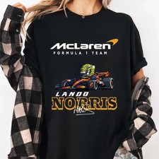 Mclaren F1 Team Tee, Lando Norris T-Shirt McLaren F1 Racing Shirt