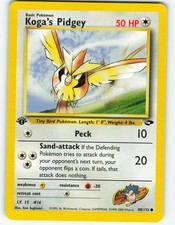Koga's Pidgey - 1st Edition - 80/132 Gym Challenge - Pokémon TCG - 2000 on eBay