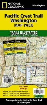 Nat Geo Maps Pacific Crest Trail: Washington (Map Pack) (Map)