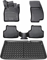 Elmasline 3D Gummimatten & Kofferraumwanne Set FüR VW ID.7 2024 (Oberer Ladebode