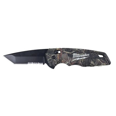 Milwaukee Fastback Camo Spring Assisted Folding Knife
