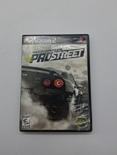 Need for Speed ProStreet PS2 2007 Black Label CIB Complete With Manual 