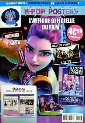    K-POP POSTER NUMMER ZWEI DAS OFFIZIELLE FILMPLAKAT Demon Hunters! NEU
