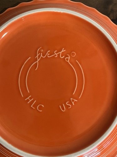 Fiestaware FIESTA CERAMIC piatto per torte piatto profondo forno cottura forno papavero - Foto 6 di 6