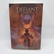 Defiant Songs of Chaos Book 3 - by Michael R. Miller (2023, Hardcover) Very Good