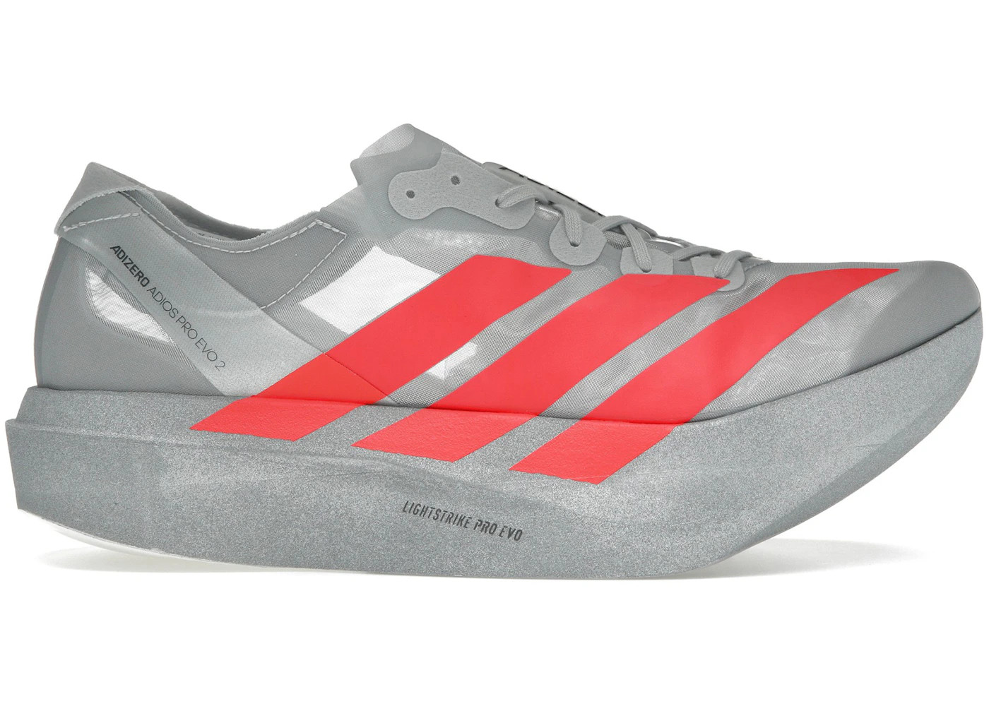 Size 9.5 - adidas Adizero Adios Pro Evo 2 Silver JR7259