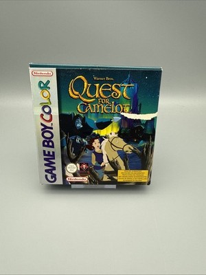 QUEST FOR CAMELOT - GAMEBOY COLOR NINTENDO - MODUL OVP & ANLEITUNG